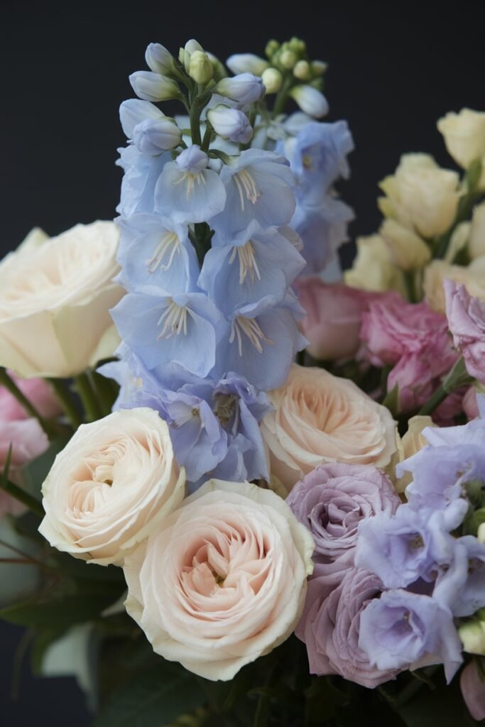 11. Soft Hues with Elegant Blooms