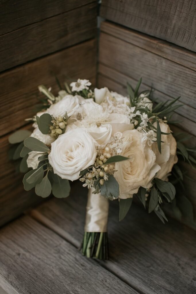 White Bridal Bouquets Inspirations That Feel Unforgettable