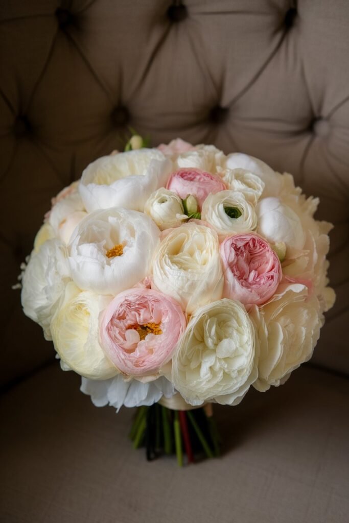 White Bridal Bouquets Inspirations That Feel Unforgettable