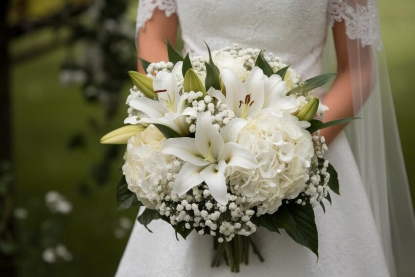 15 White Bridal Bouquets Inspirations That Feel Unforgettable