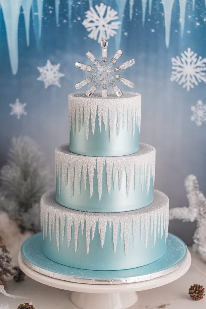 Winter Wonderland Cake Design