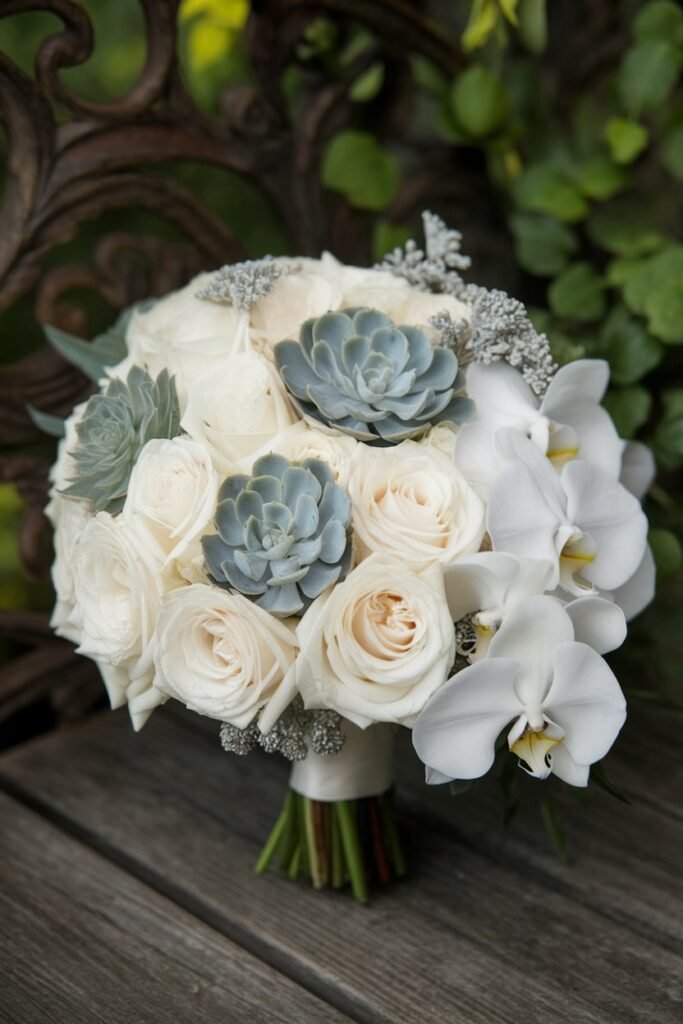 White Bridal Bouquets Inspirations That Feel Unforgettable