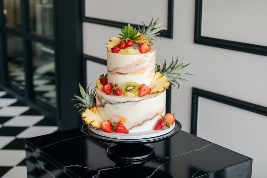 17 Wedding Cakes with Fruits to Add Sweetness to Your Day