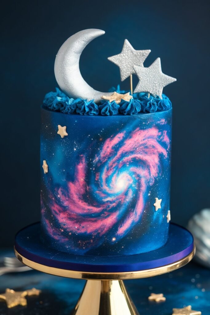 A Celestial Wedding Cake That’s Out of This World