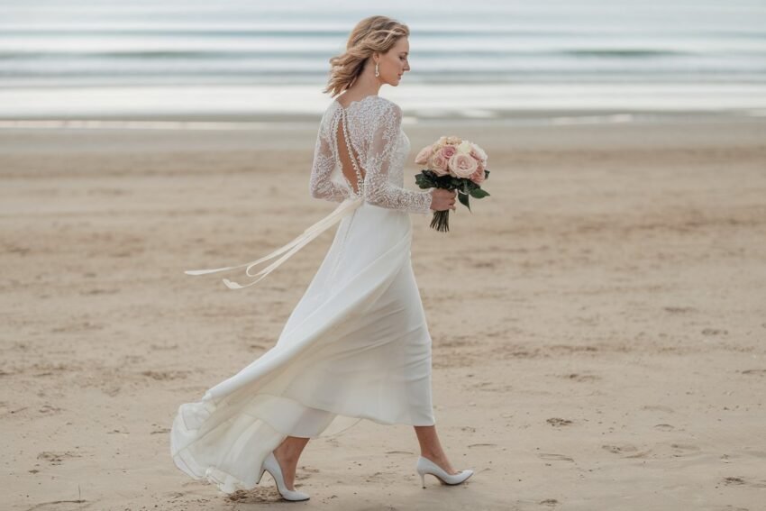 16 Wedding Dresses for a Beach Wedding That Feel Effortless