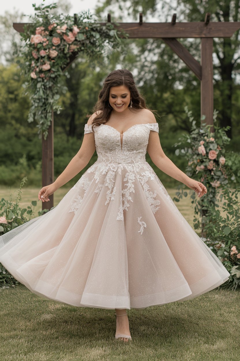 17 Wedding Dresses For Short Chubby Brides That Celebrate Your Unique ...