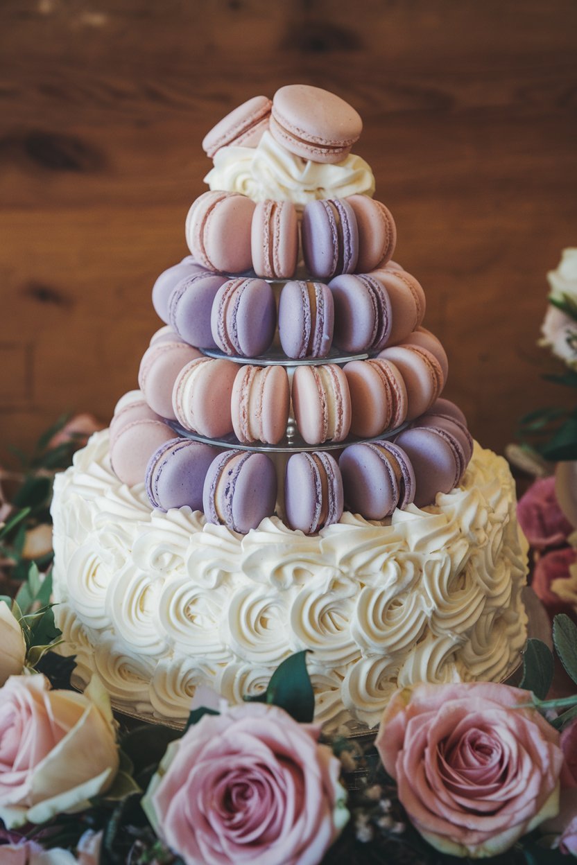 11 Wedding Cakes With Macarons For Your Inspirations ...